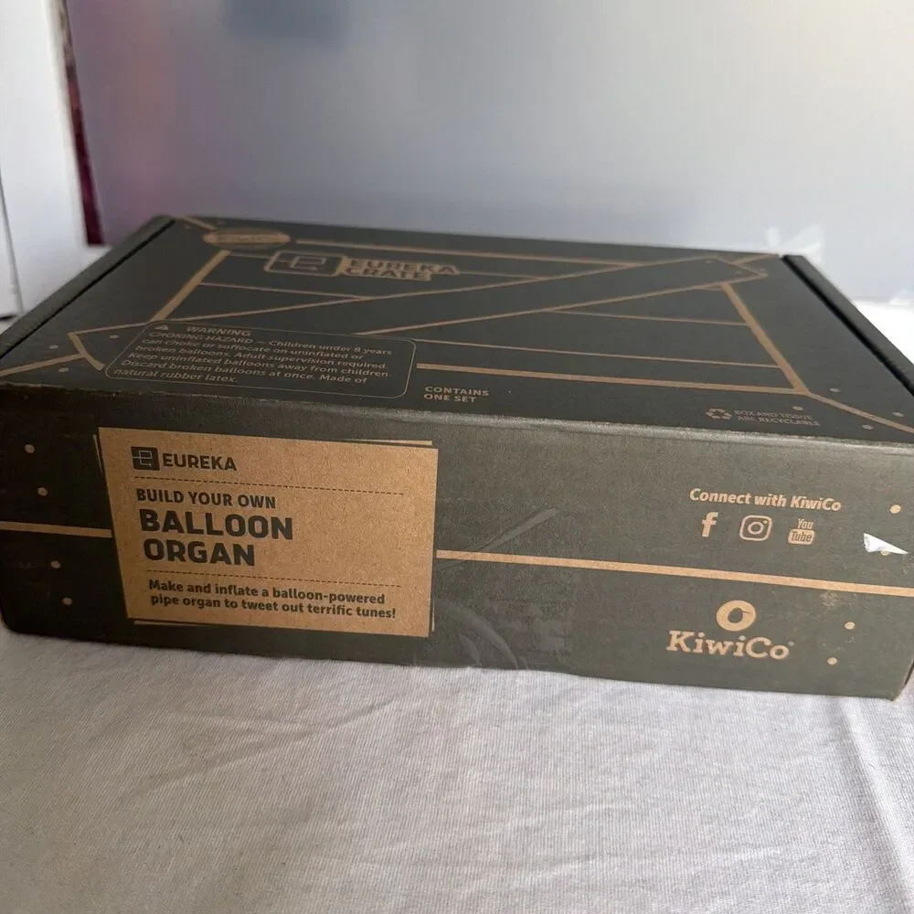 Kiwi Crate Build Your Own Ballon Organ 12+ New In Box